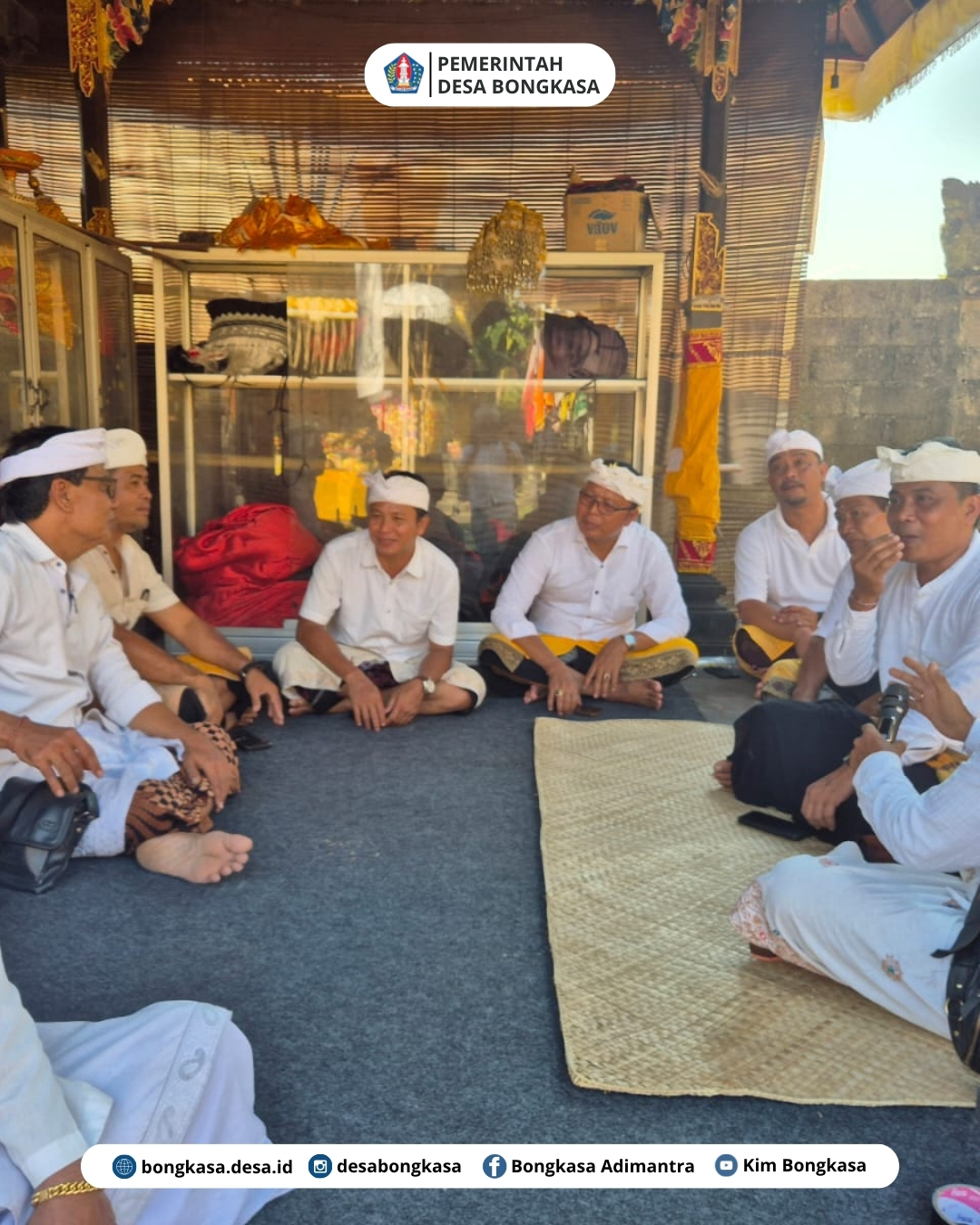 Menghadiri Piodalan Pura Puseh Desa Adat Kutaraga dan Pura Dalem Sima Banjar Pengembungan