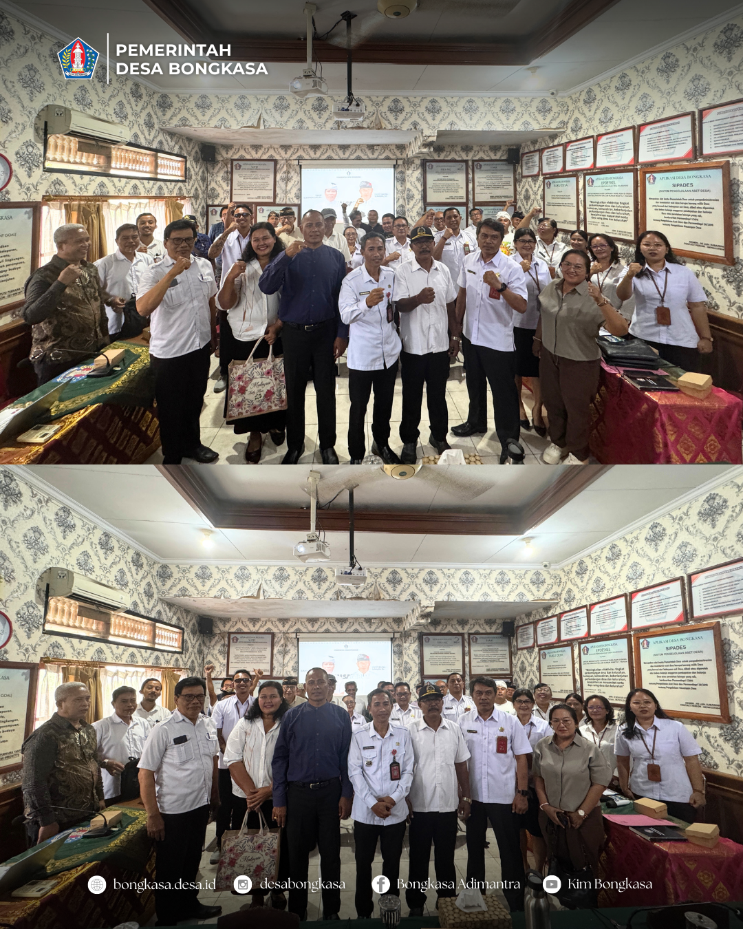 Pisah Sambut Perbekel Bongkasa