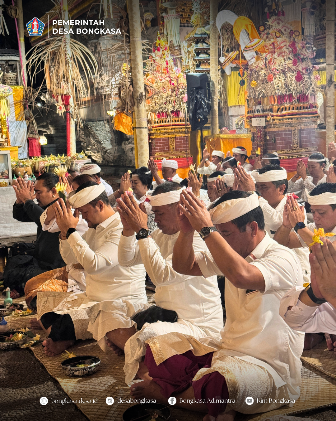 Ngayaran Karya di Pura Dalem Pingitan
